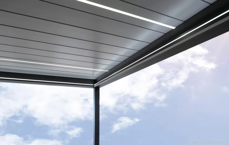 Alumiinipergola L50 3