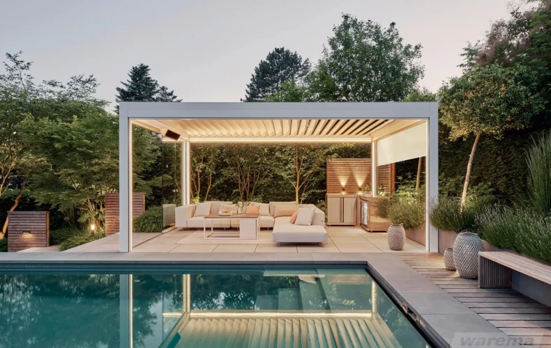 Alumiinipergola L60 1