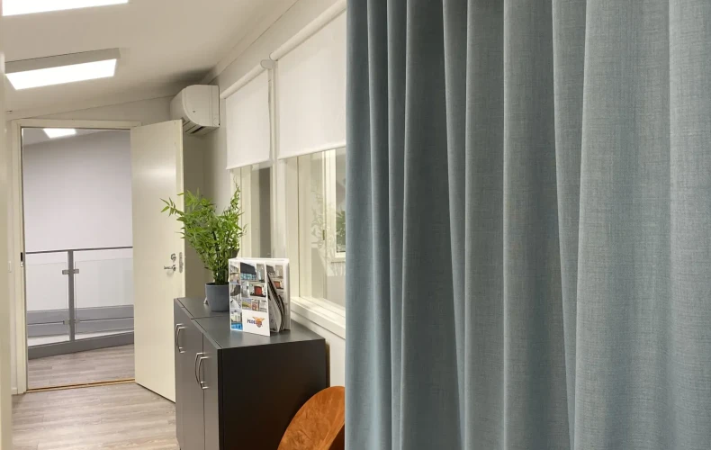 Akustiikkaverho 1 Akustiikkaverho 1