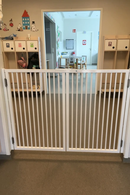 Käyntiportti päiväkodille