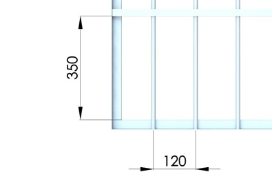 Kiintea teraskalteri mitat 2 fast stalgaller matt Kiintea teraskalteri mitat 2 fast stalgaller matt