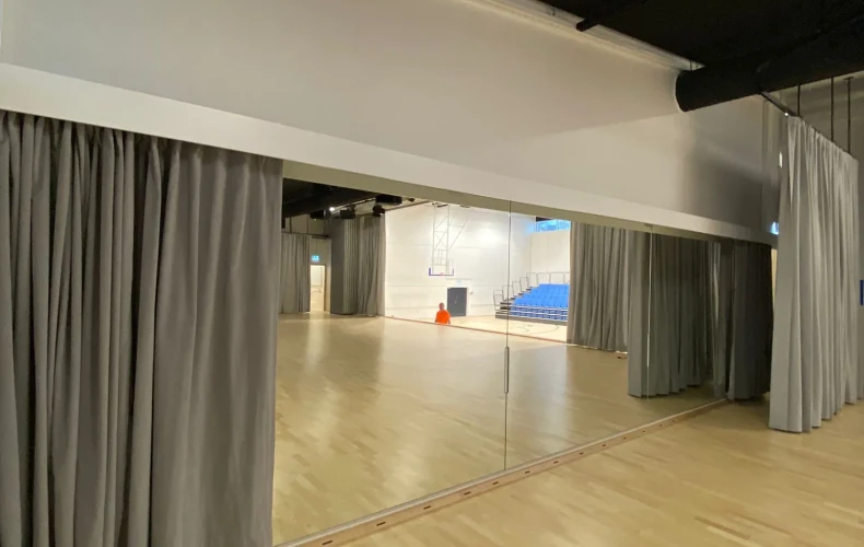 Peiliverho tanssisalissa - Pedelux